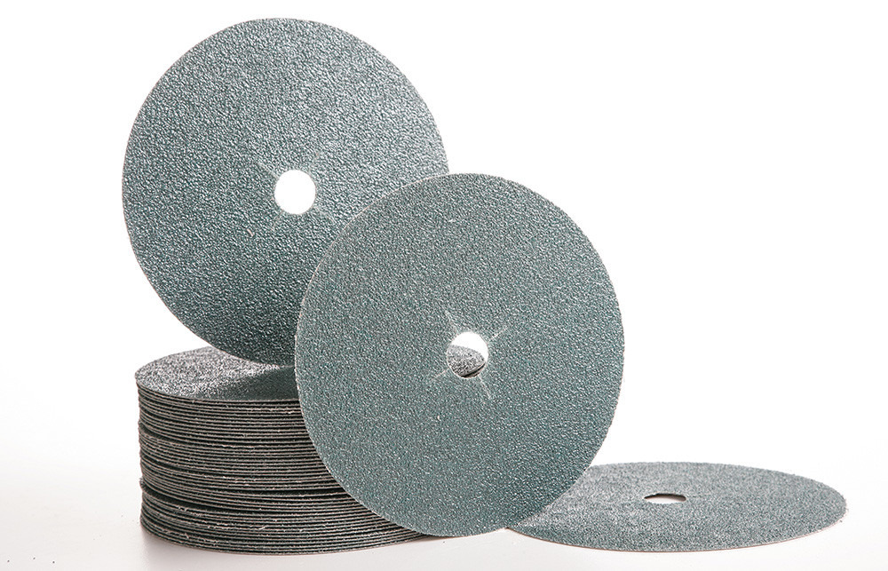 Resin Fiber Sanding Discs For Angle Grinder / Zirconia Aluminum Grain