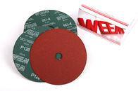 5 Inch Sanding Discs 100mm Aluminum Oxide Resin Fiber Sanding Discs For Angle Grinder Start