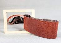 4 x 36 Aluminum Oxide Sanding Belts Resin For Long Belt Machine