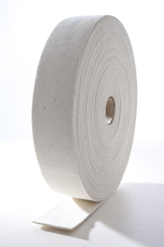 Custom Natural Wool Felt Type Wide Sanding Belts 5mm Thick For Wide Belt Sander