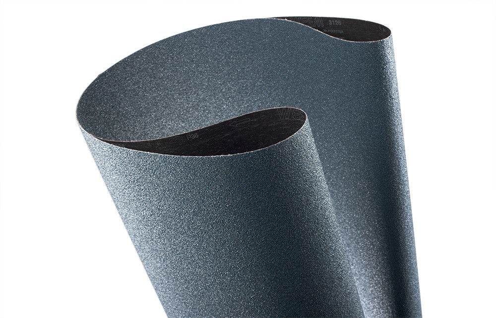 Abrasive Zirconia Alumina Oxide Sanding Belts , Grit P40 To Grit P100