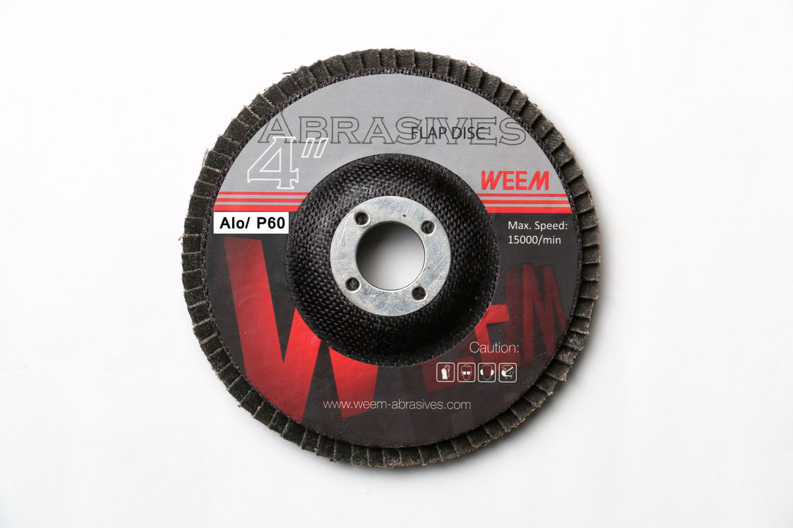 Aluminum Oxide Abrasive Flap Disc / Angle Grinder Sanding Discs